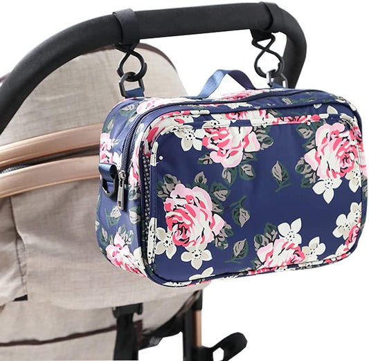 Baby Diaper Caddy Bag - Caddy Tote Baby Stroller Bag Nursery Storage Bin for Diapers, Wipes & Toys Small Diaper Bag